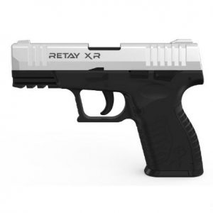 Retay XR 9mm Blank Pepper Pistol Chrome