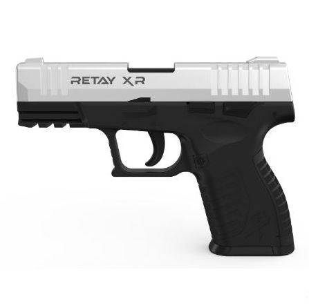 Retay XR 9mm Blank Pepper Pistol Chrome
