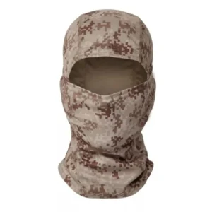 Digital Brown Black Balaclava