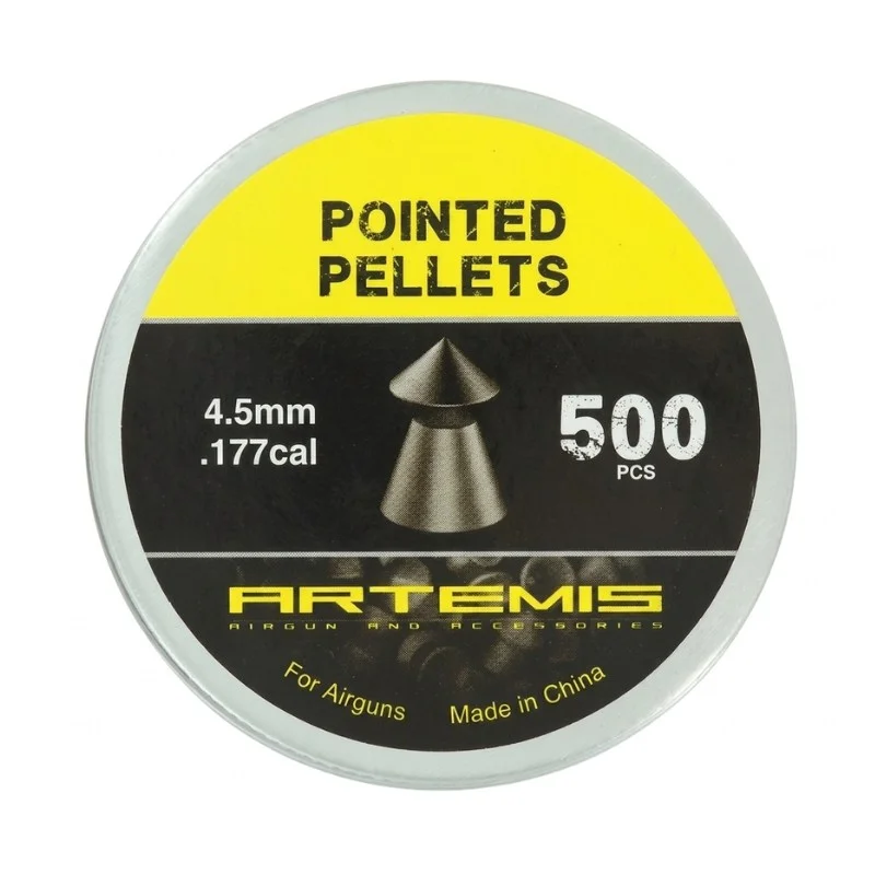 Artemis Pointed Pellet 4 5mm air rifle High-Velocity Precision Pellets 1 Artemis Pointed Pellet 4 5mm air rifle