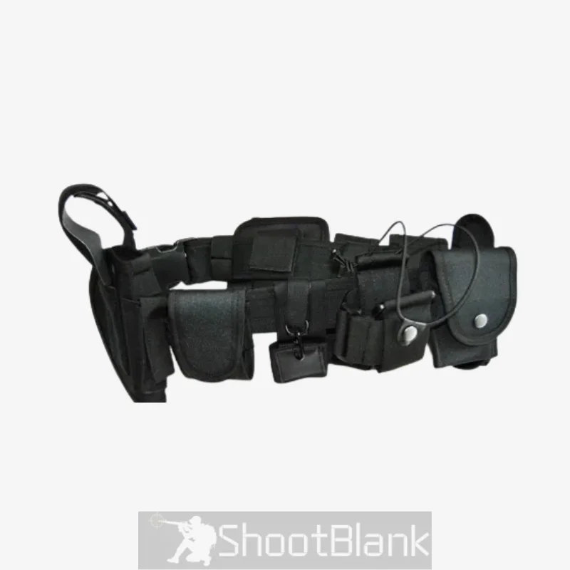 Belt with gun holster 1 Belt with gun holster