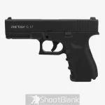 Retay G17 Blank Gun Black – Realistic 9mm Blank Gun for Training and Collecting Retay G17 Blank Gun Black – Realistic 9mm Blank Gun for Training and Collecting Image