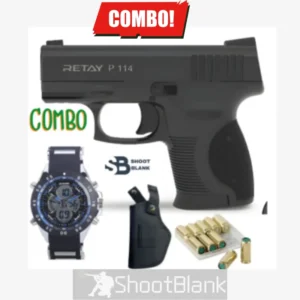 Retay P114 9MM Blank Gun Combo