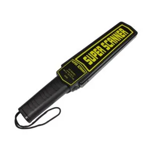 Super Scanner South Africa - Advanced handheld metal detector for airport security, events, and customs with high sensitivity and durable construction