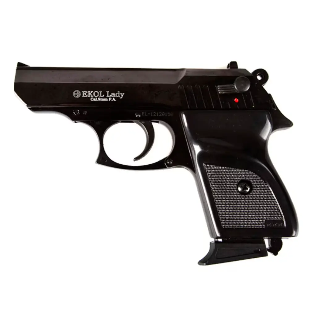 Ekol Lady Cal 9mm P.A.K Blank Gun Black - Buy Blank Guns For Sale ...