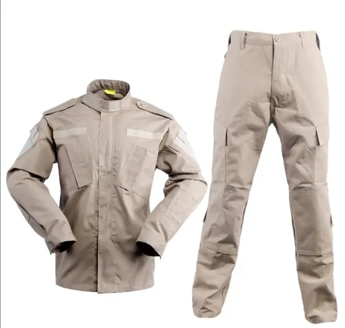 Tactical Camo Khaki Suit