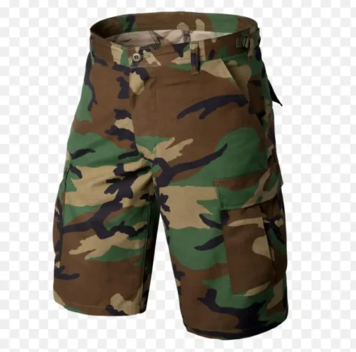 Camo Green Shorts 