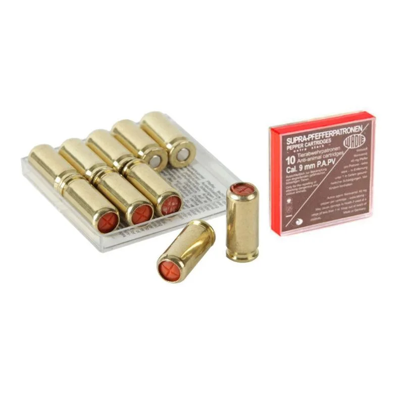 Wadie Blank Pepper Bullet 9mm (10) 1 Wadie Blank Pepper Bullet 9mm (10)