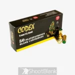 CODEX Blank Bullets – 9mm P.A.K (50 Rounds) CODEX Blank Bullets – 9mm P.A.K (50 Rounds) Image