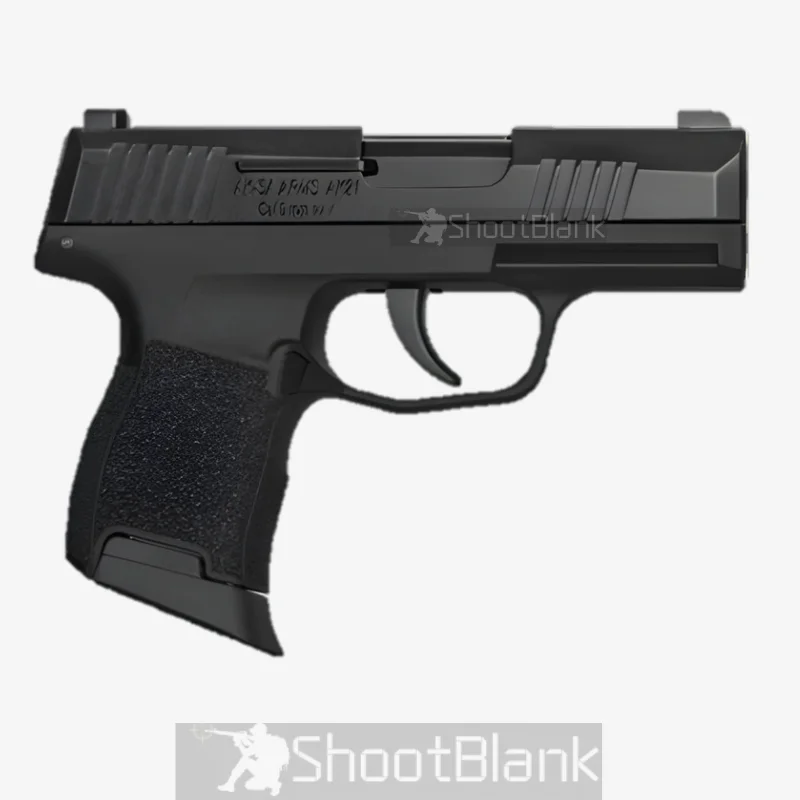 Aksa Arms AK21 Black Blank Gun 1 Aksa Arms AK21 Black Blank Gun 9mm P.A.K compact semi automatic blank firing pistol