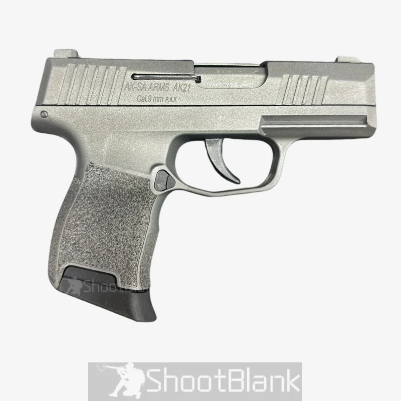 Aksa Arms AK21 Fume Blank Gun 1 Aksa Arms AK21 Fume Blank Gun 9mm P.A.K compact semi automatic blank firing pistol