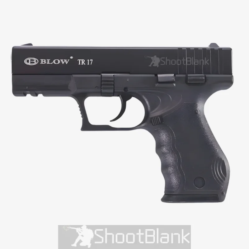 Blow TR17 Black Blank Gun 9mm PAK Semi Automatic Blank Pistol 1 Blow TR17 Black Blank Gun 9mm PAK semi automatic blank pistol