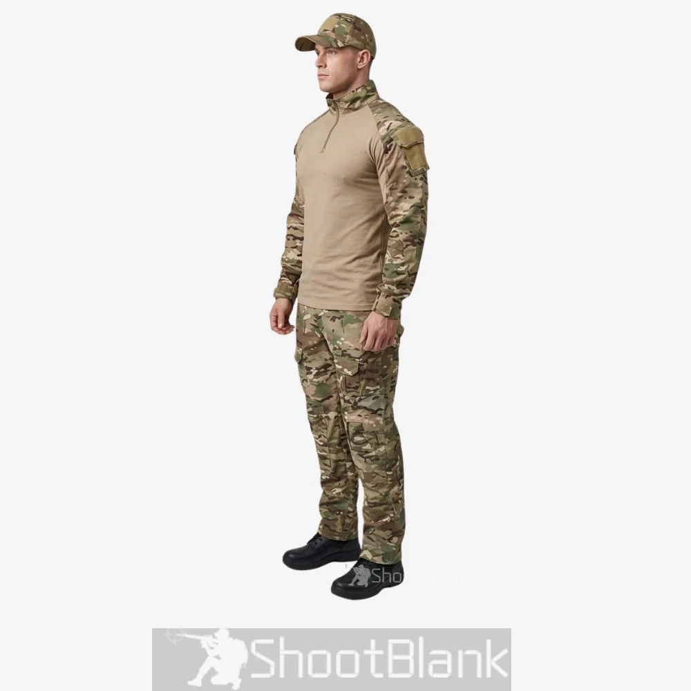 Camouflage security uniform khaki 3 Camouflage security uniform khaki - Image 3
