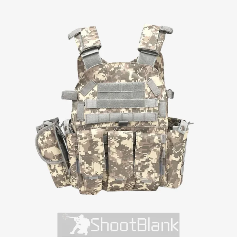 Calvin Bullet Proof Vest Black – Tactical Security Bulletproof Vest