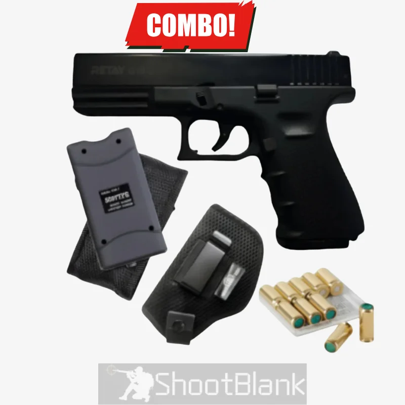 RETAY G19 BLANK GUN 9MM Combo 1 RETAY G19 BLANK GUN 9MM Combo