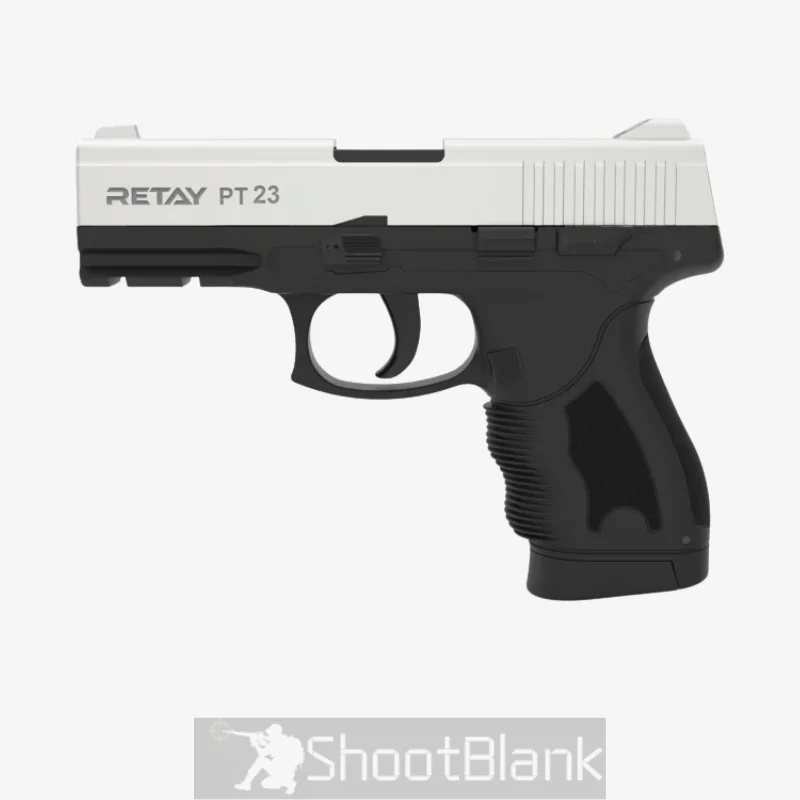 Retay PT23 Chrome Blank Gun