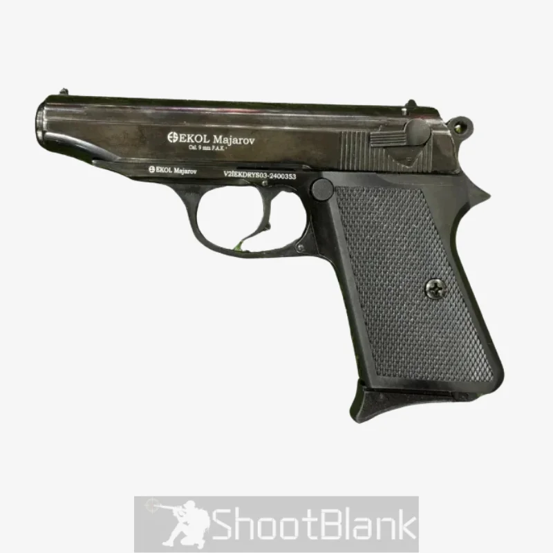 Ekol Majarav Cal 9mm P.A.K Blank Gun Black 1 Ekol Majarav Cal 9mm P.A.K Blank Gun Black