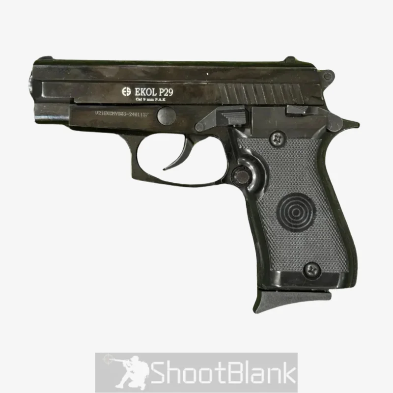 Ekol P29 Cal 9mm P.A.K Blank Gun Black - Buy Blank Guns for Sale 1 Ekol P29 Cal 9mm P.A.K Blank Gun Black