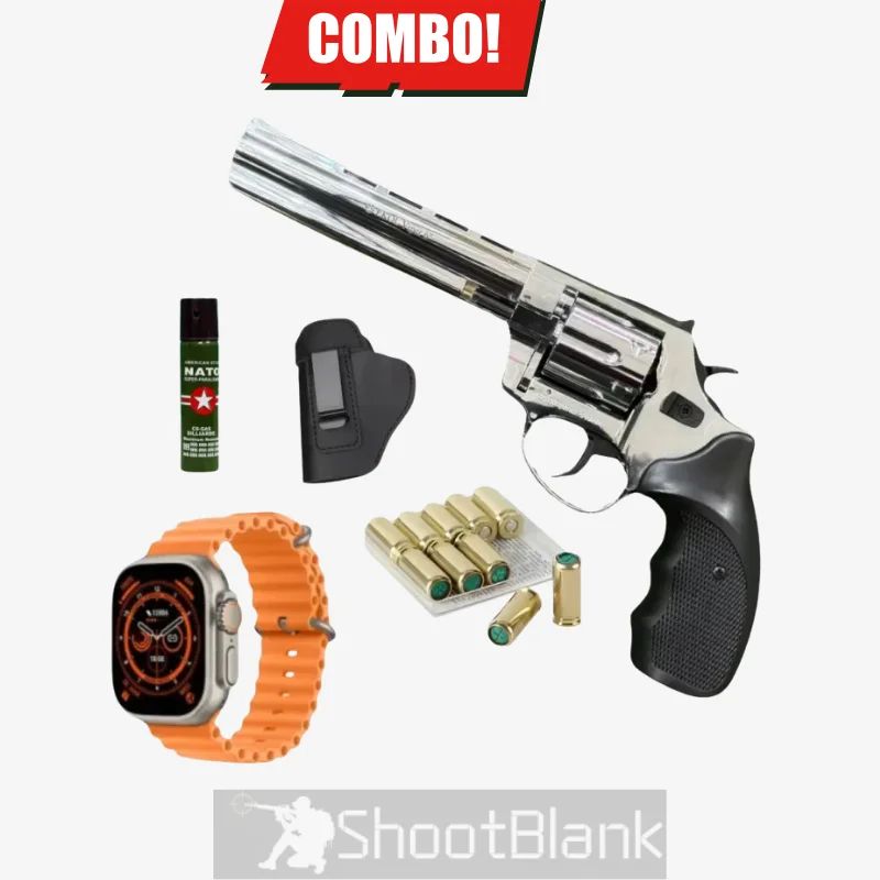 Ekol Viper S. Chrome Cal 9mm 1 Ekol Viper S. Chrome Cal 9mm, Holster