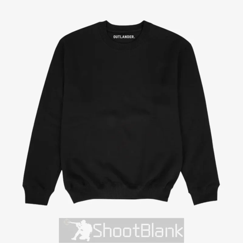 Basic Black Sweatshirt