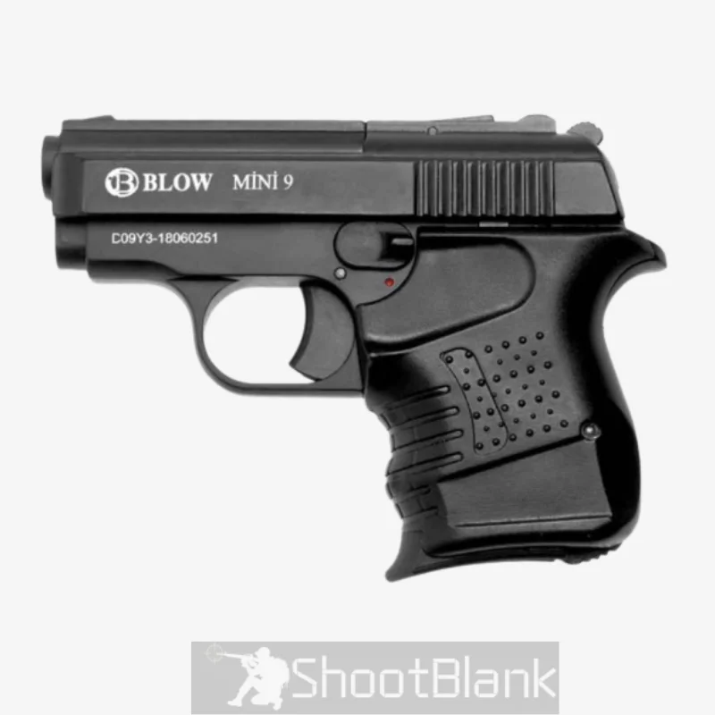 Blow Mini9 Black 9mm Blank Firing Gun | Best Blank gun under R1000 1 Blow Mini9 Black 9mm blank firing gun compact design