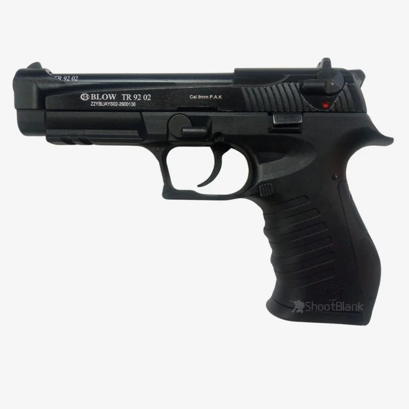 BLOW TR 92 02 Black Blank Gun side view