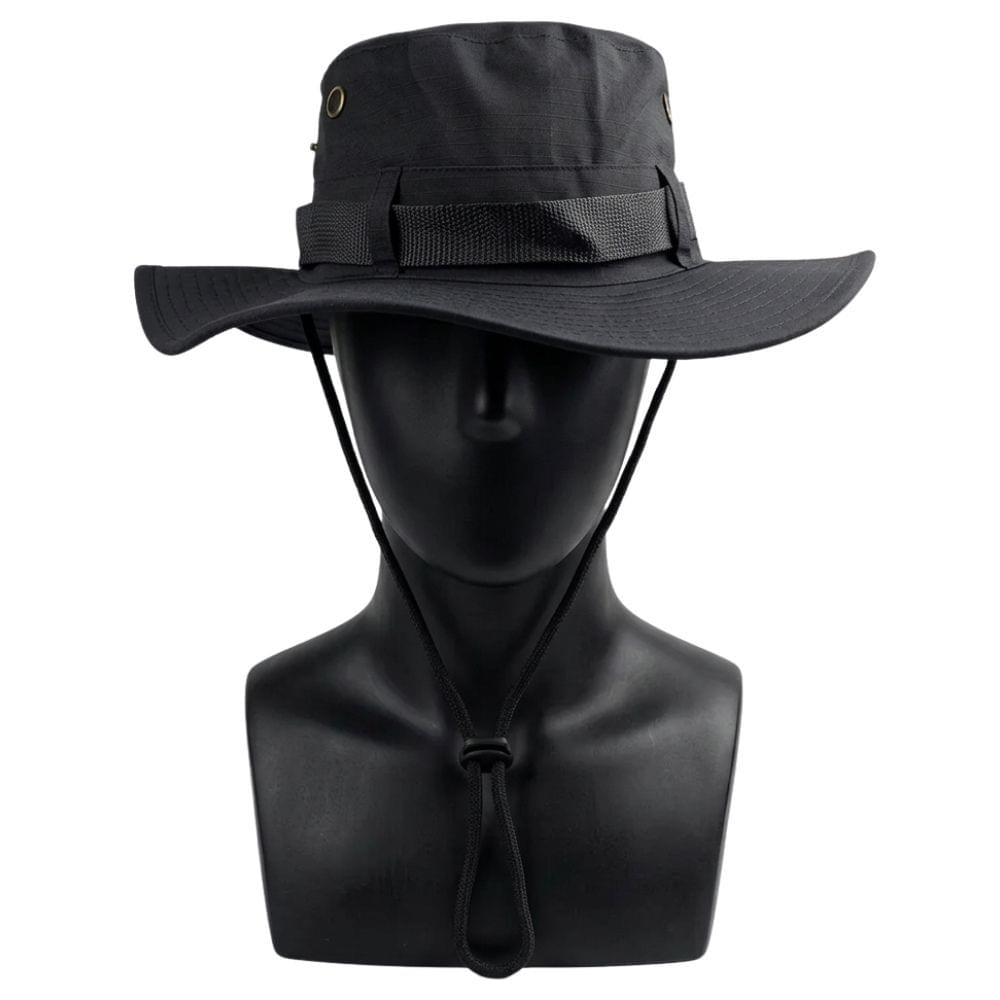 Black Tactical Boonie Hat