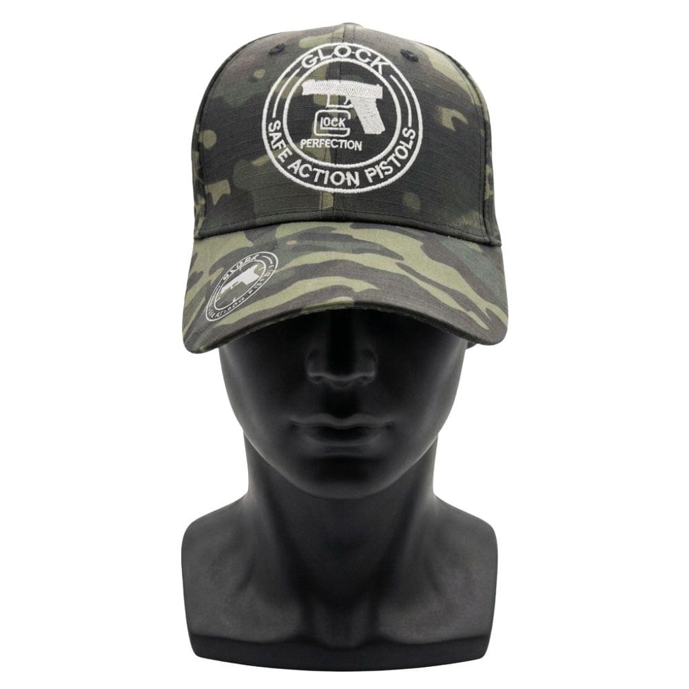 Glock Safe Action Camo Baseball Cap