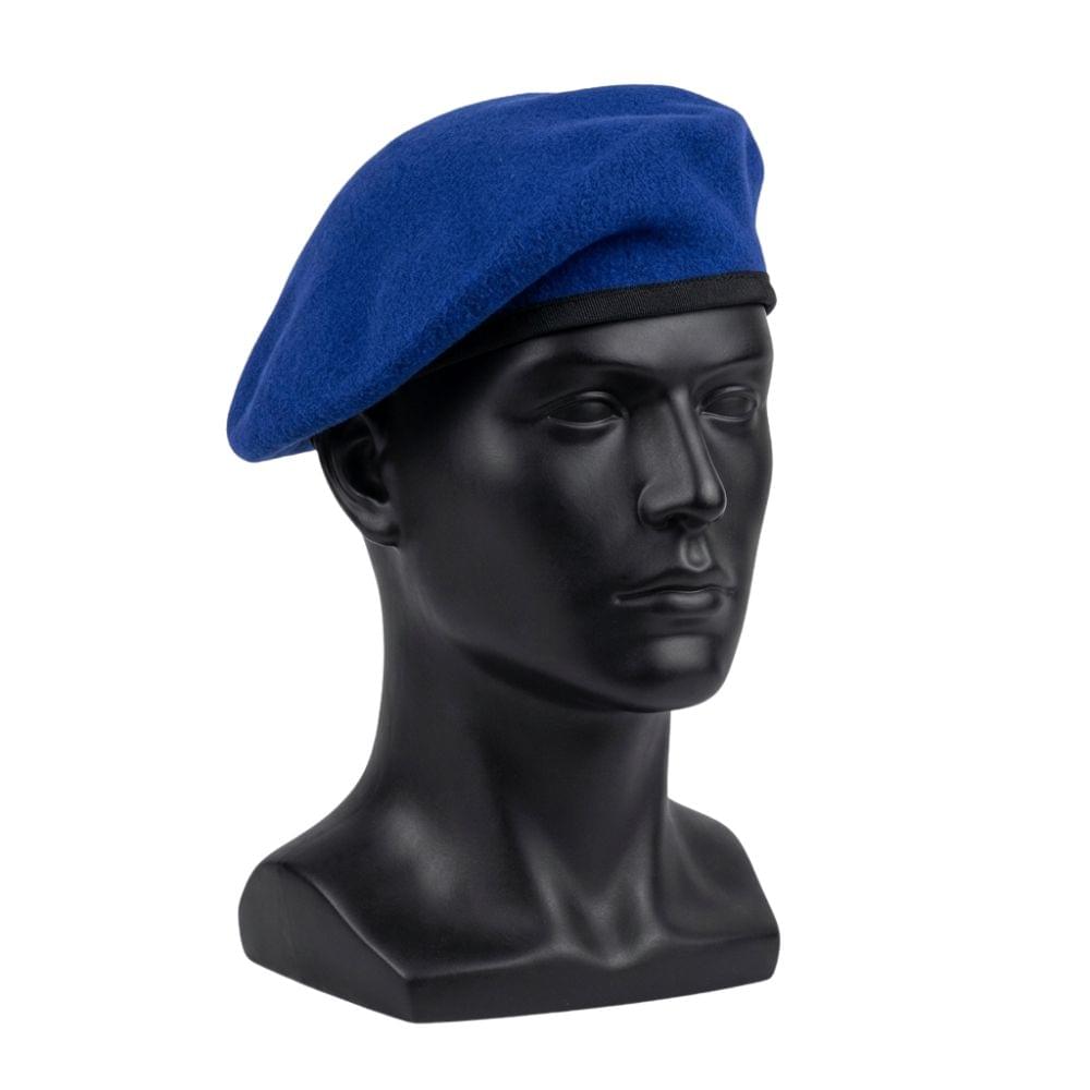 Royal Blue Wool Military Beret (2)