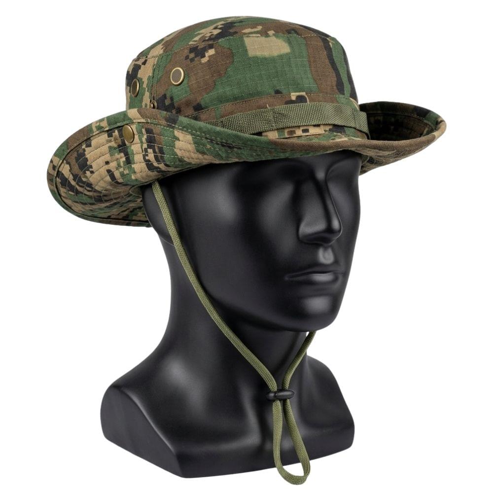 Woodland Digital Camo Boonie Hat - Image 2